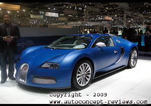 Bugatti Veyron “Bleu Centenaire”   